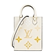 Louis Vuitton 新款Petit Sac Plat 漸層迷你手提斜背包(米黃) product thumbnail 1