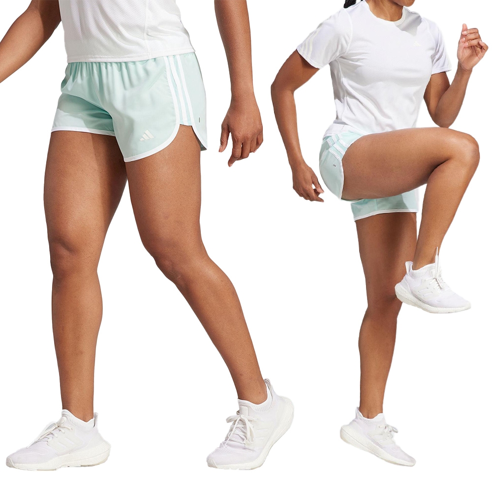 Adidas M20 Short 女款 薄荷綠 跑步 訓練 吸濕 排汗 中腰 短褲 IL1683