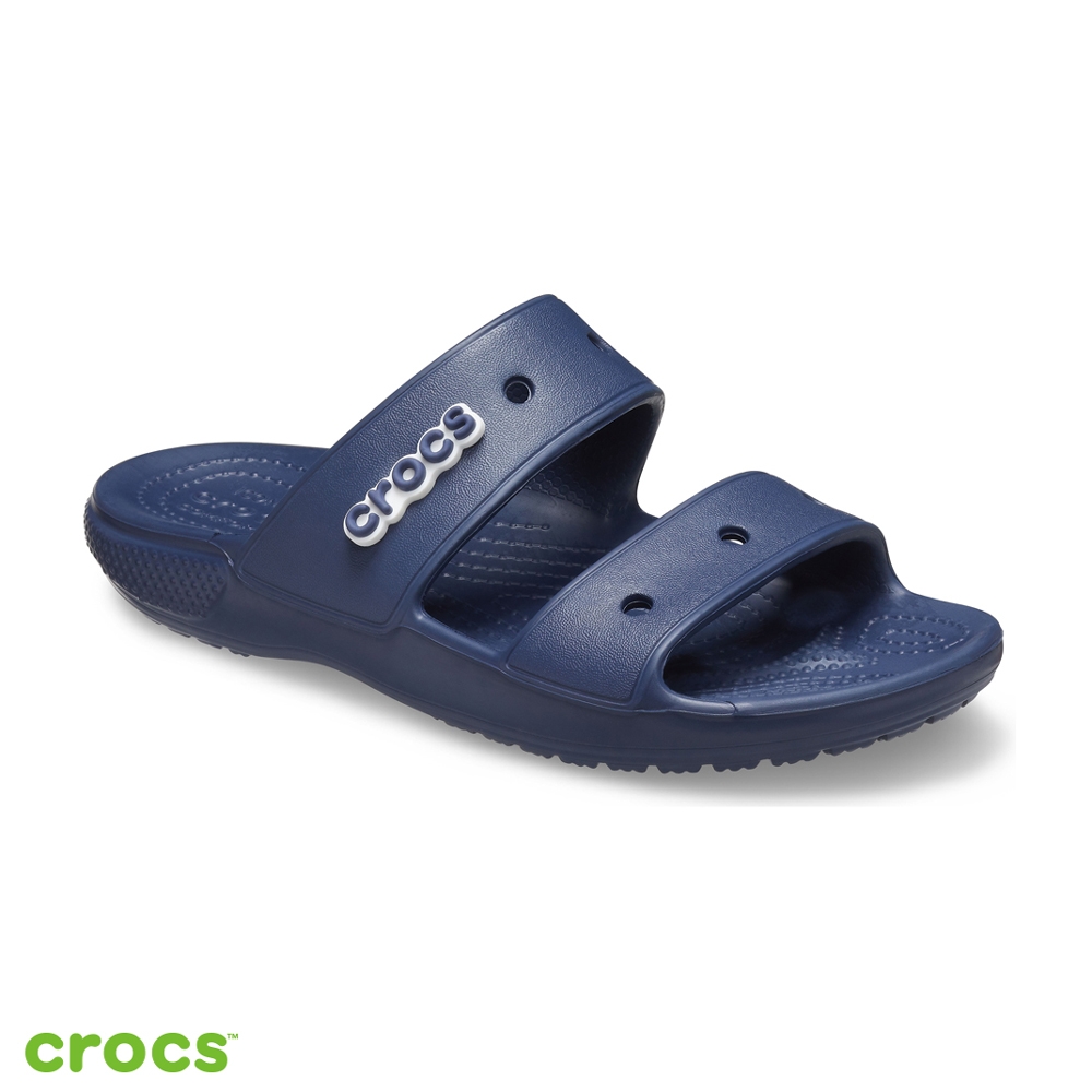 Crocs 卡駱馳 (中性鞋) 經典雙帶拖鞋-206761-410