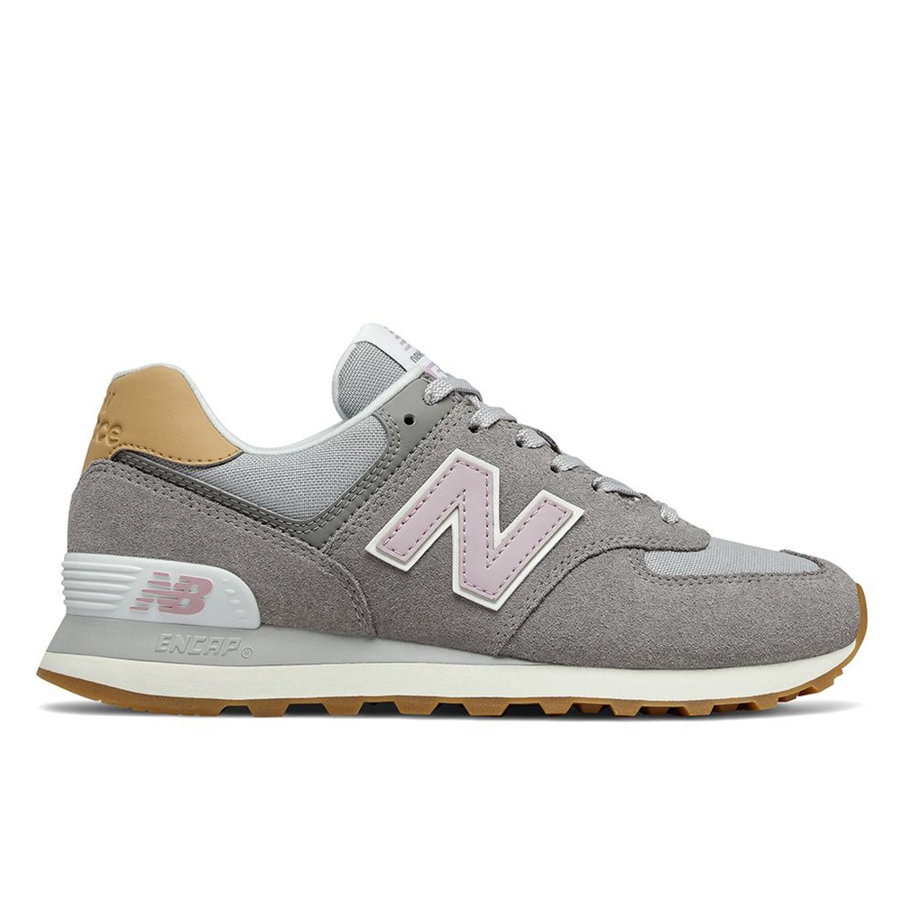 NEW BALANCE 574 運動鞋 慢跑 麂皮 女鞋 灰 WL574NA2-B楦