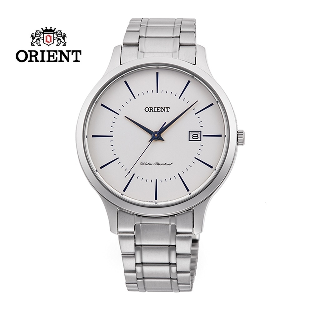 ORIENT 東方錶 CONTEMPORARY 系列 鋼帶款 白色RF-QD0012S - 39.0mm