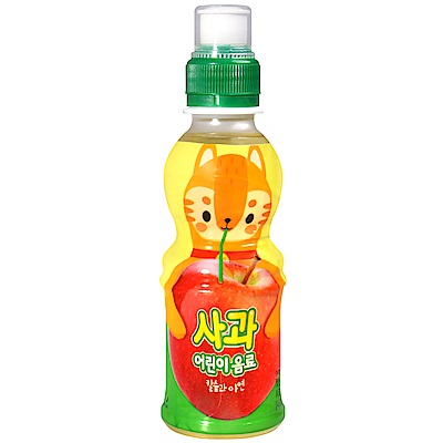 NO BRAND 可愛動物飲料-蘋果風味(200ml)