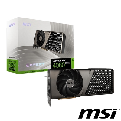 MSI 微星 GeForce RTX 4080 SUPER 16G EXPERT 顯示卡