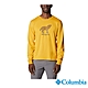Columbia 哥倫比亞 男款 LOGO塗鴉長袖上衣-黃色 UAE38170YL/HF product thumbnail 1
