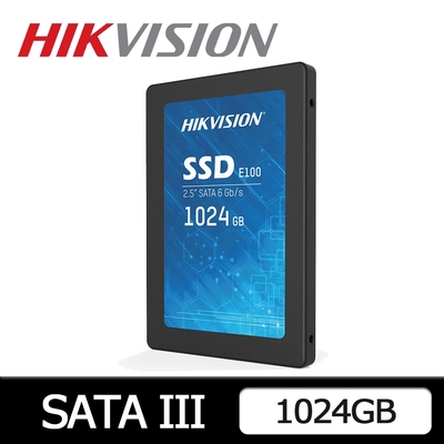 HIKIVISION 海康 SSD 1024GB 2.5吋 SATAIII SSD固態硬碟