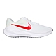 NIKE REVOLUTION 7 WIDE 男慢跑鞋-路跑 輕量 運動 FB8501-100 白紅 product thumbnail 1