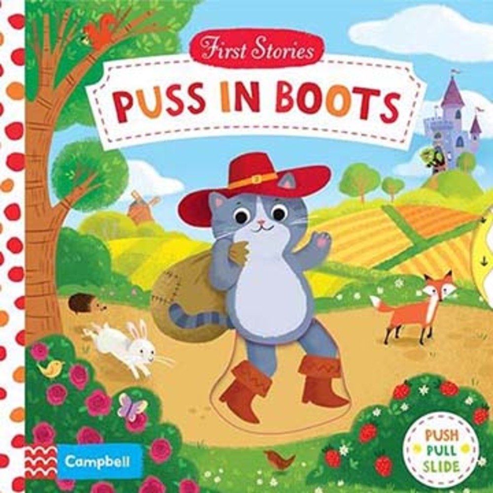 First Stories：Puss In Boots 鞋貓劍客硬頁拉拉操作書 | 拾書所