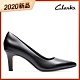 Clarks 都會女伶 最佳高度7CM素面高跟鞋 黑色 product thumbnail 2