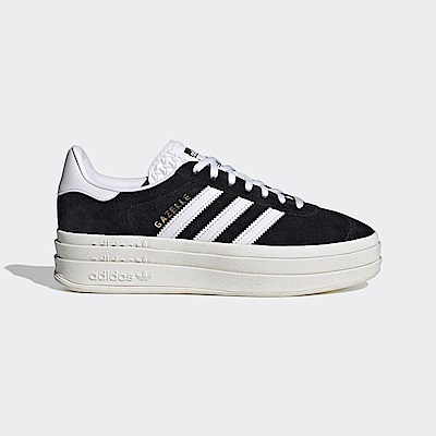 Adidas Gazelle Bold W HQ6912 女 休閒鞋 運動 經典 復古 厚底 麂皮 愛迪達 黑 白