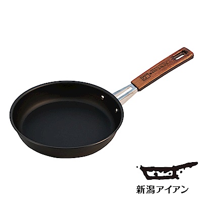 日本新瀉鐵器 鍛鐵圓型玉子燒平煎鍋/煎蛋鍋15cm