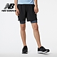 [New Balance]假兩件7吋機能短褲_MS21150BK_男性_黑色 product thumbnail 1