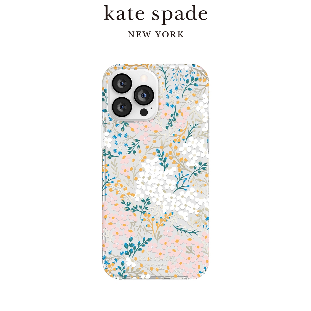 【kate spade】iPhone 14 Pro 精品手機殼 祕密花園