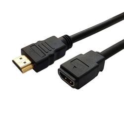 HDMI 2.0版4K公對母延長線(1.0m)
