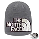 The North Face 彈性透氣時尚針織保暖毛帽(深帽口/可覆耳).毛線帽.護耳帽_礦灰 N product thumbnail 1