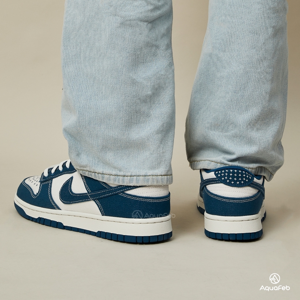 Nike Dunk Low Se Industrial Blue 男鞋丹寧藍色牛仔丹寧穿搭休閒鞋