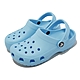 Crocs 涼拖鞋 Classic Clog K 童鞋 大童 藍 北極藍 克駱格 洞洞鞋 卡駱馳 206991411 product thumbnail 1