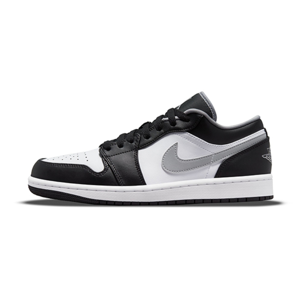 NIKE】AIR JORDAN 1 LOW 休閒鞋運動鞋影子黑灰低筒男鞋-553558040