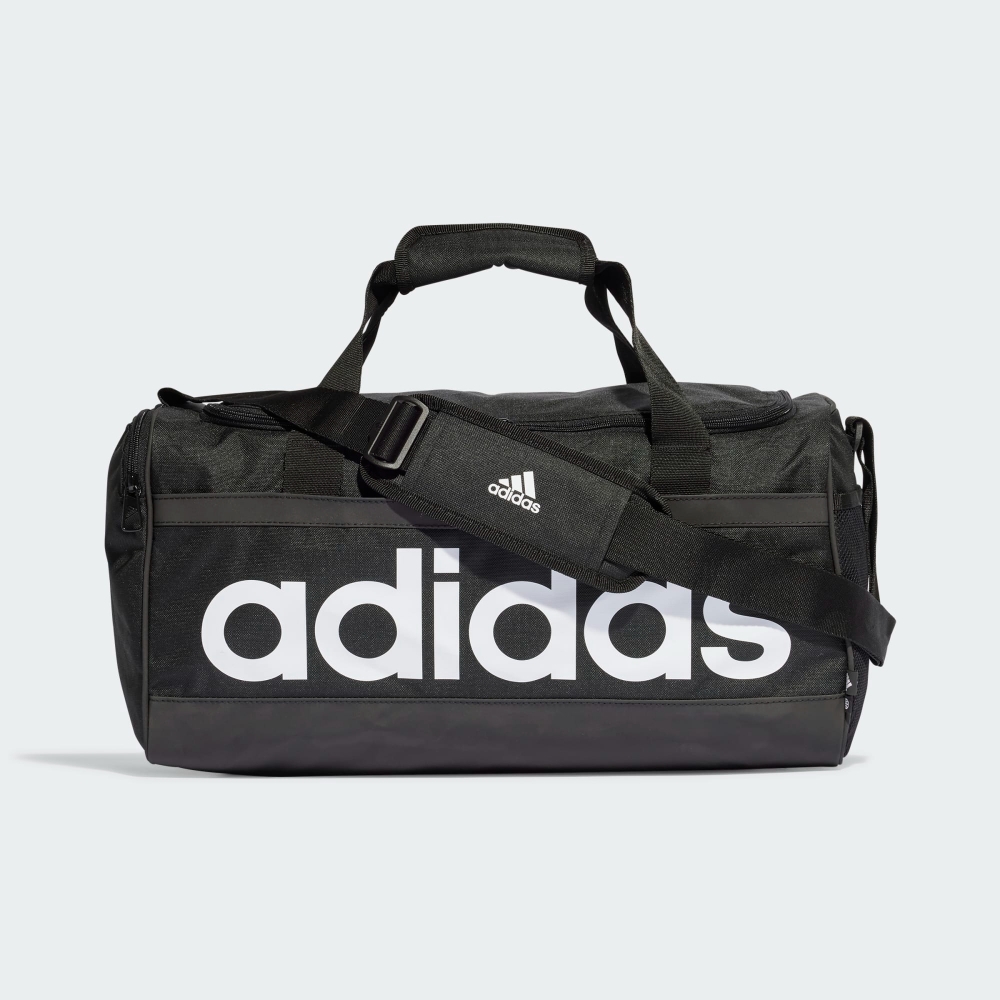 adidas 手提包 健身包 運動包 旅行袋 小型 LINEAR DUFFEL S 黑 HT4742(1731)