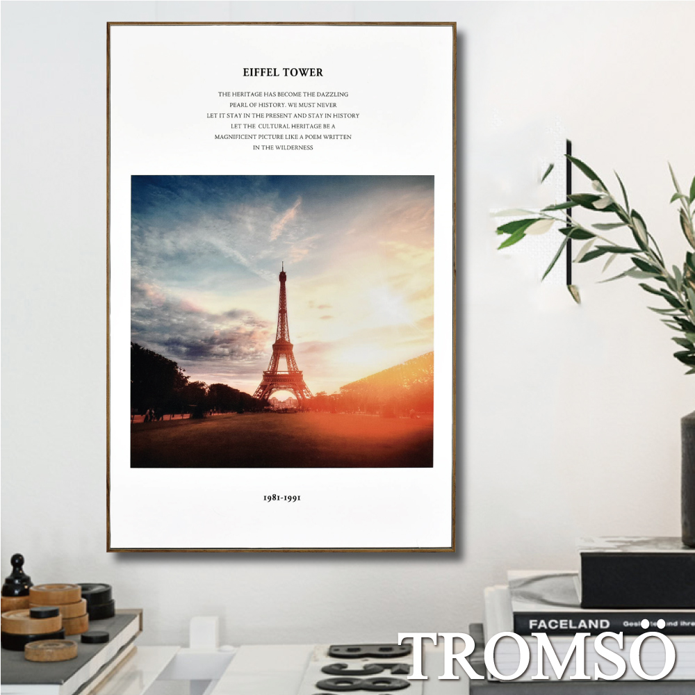 TROMSO 北歐生活版畫有框畫-風華巴黎WA71