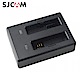 SJCAM SJ4000/5000 原廠雙充充電器 product thumbnail 1
