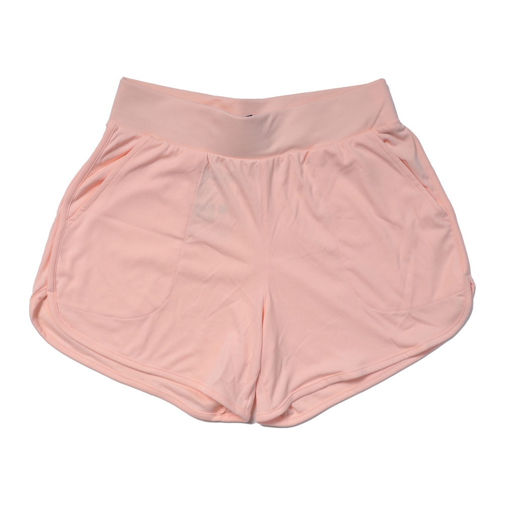 Nike 運動短褲 YOGA Rib Shorts 女款 粉紅色 瑜珈褲 訓練 CQ8839-664