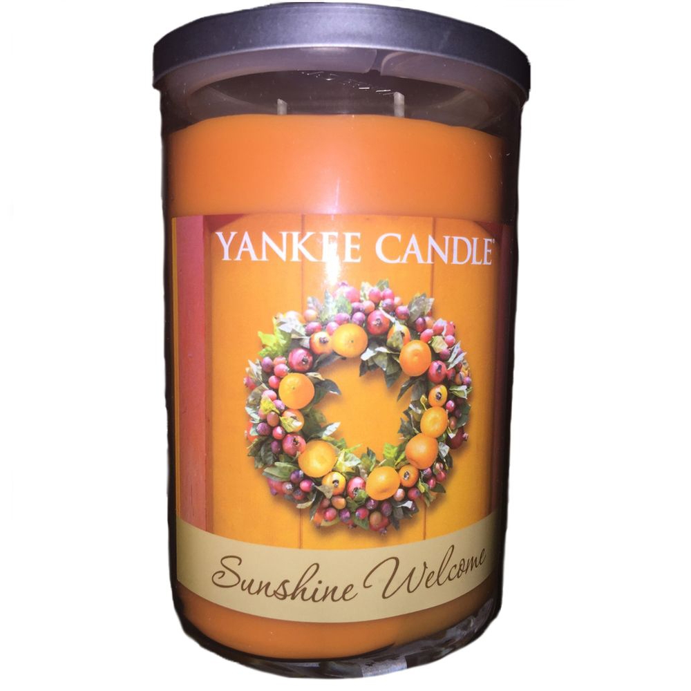 YANKEE CANDLE 香氛蠟燭 SUNSHINE WELCOME   1716