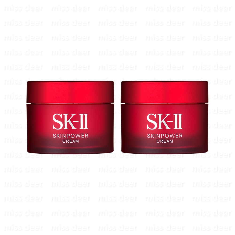 *SK-II 肌活能量活膚霜15g*2 (國際航空版)