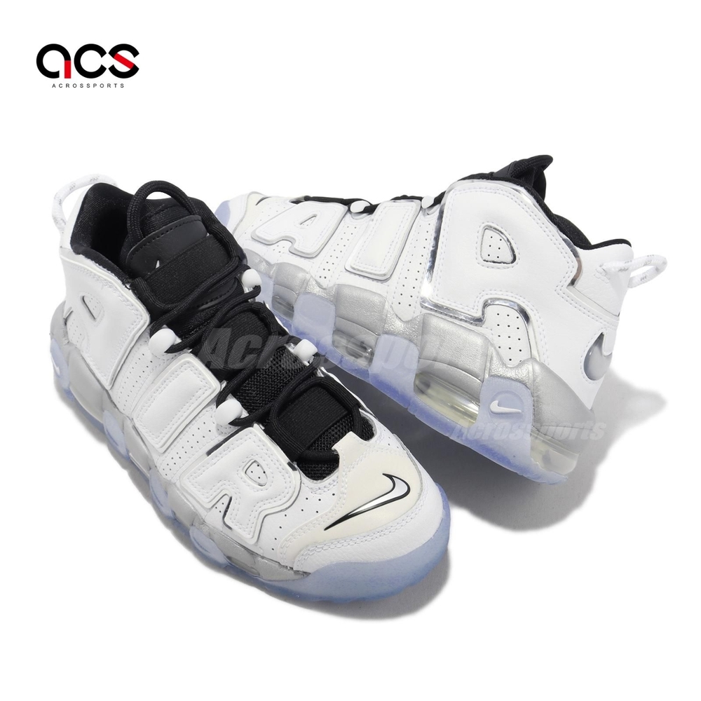 Nike Wmns Air More Uptempo SE 女鞋白銀黑冰底大AIR DV7408-100