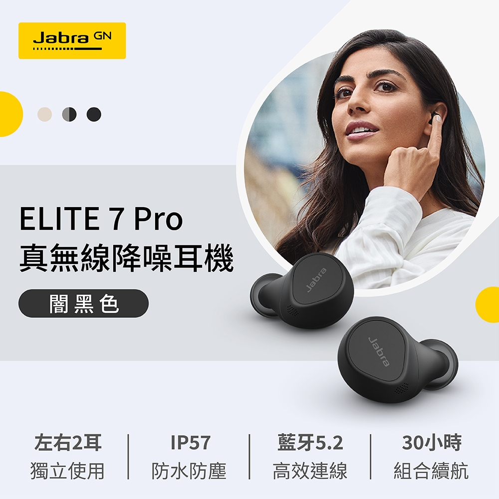 Jabra】Elite 7 Pro 真無線藍牙耳機| Jabra | Yahoo奇摩購物中心