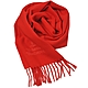 Vivienne Westwood 長版刺繡行星LOGO羊毛圍巾(亮紅) product thumbnail 1