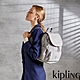 『猴子包』Kipling 溫柔沉穩灰拉鍊掀蓋後背包-CITY PACK S product thumbnail 1