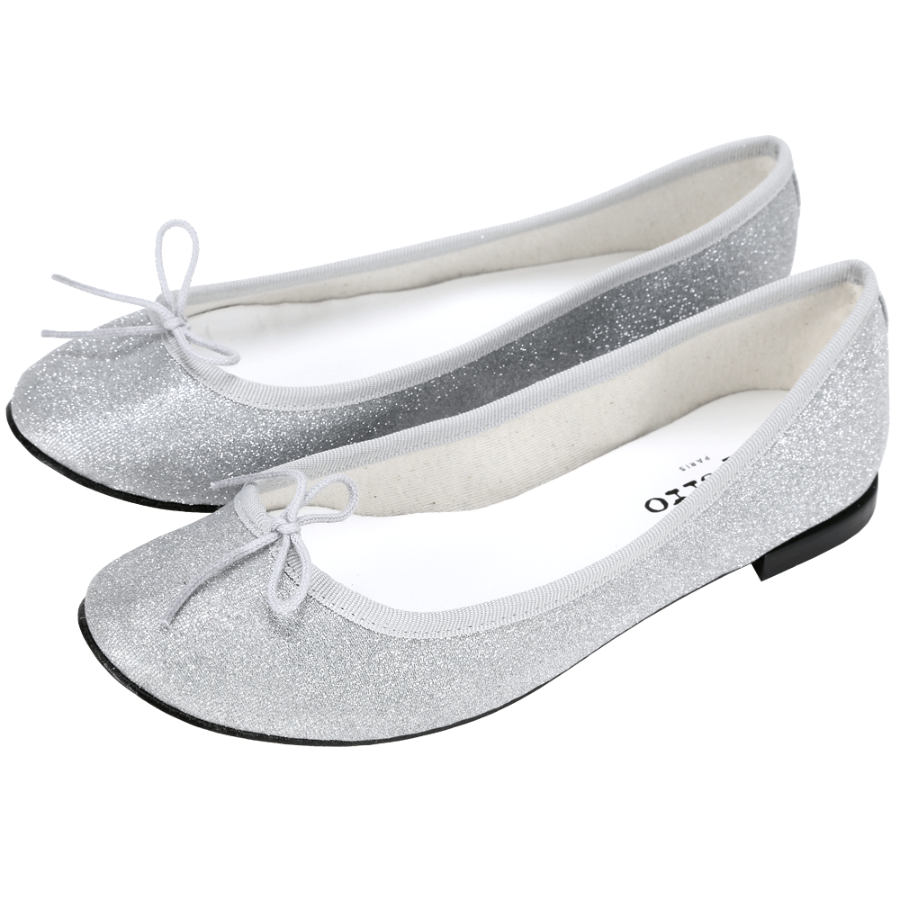 Repetto Cendrillon 銀蔥設計蝴蝶結芭蕾舞鞋| 精品服飾/鞋子| Yahoo