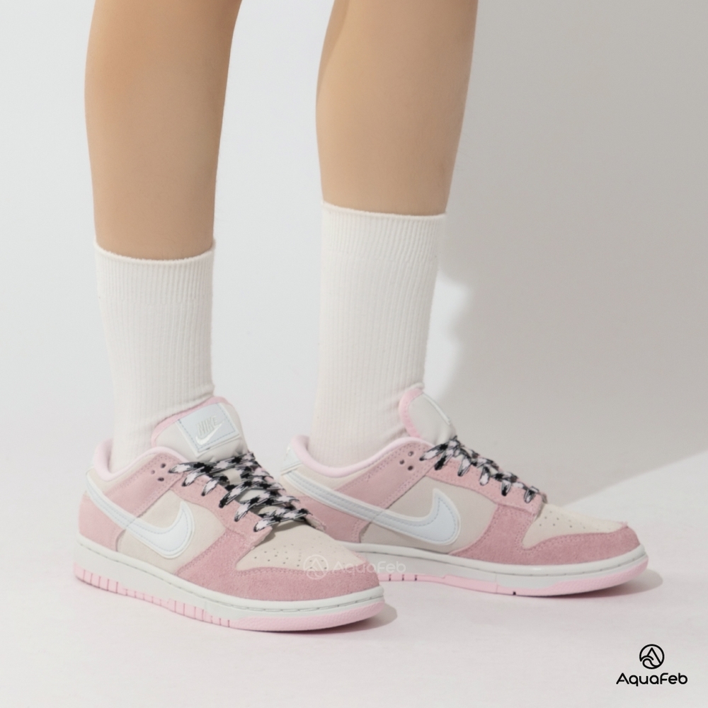 Nike Dunk Low Lx Pink Foam 女鞋粉白色經典穿搭運動休閒鞋DV3054-600