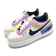 Nike 休閒鞋 AF1 Shadow 運動 女鞋 基本款 厚底 舒適 皮革 簡約 穿搭 白 彩 CU8591001 product thumbnail 1