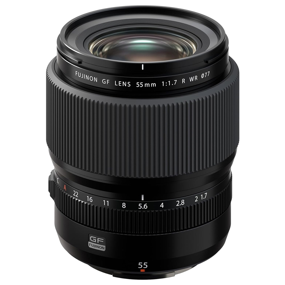 FUJIFILM GF 55mm F1.7 R WR 定焦鏡頭 公司貨