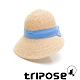 tripose INA 100% Raffia入門款不對稱設計草帽 (飾帶-藍色) product thumbnail 1