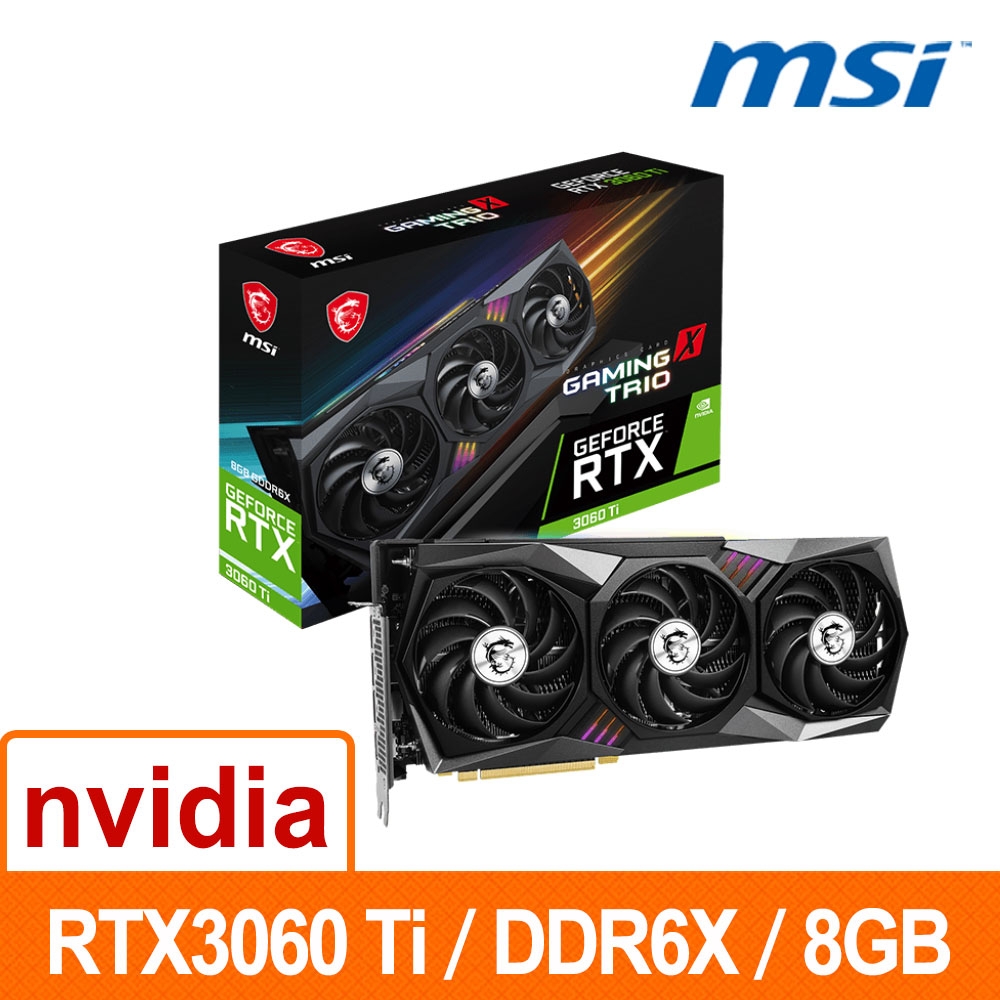 使い勝手の良い RTX MSI 3060Ti GAMING Review X Card Trio Trio PCパーツ