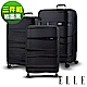 ELLE 鏡花水月第二代-20+25+29吋特級極輕PP材質行李箱- 岩墨黑EL31239 product thumbnail 1