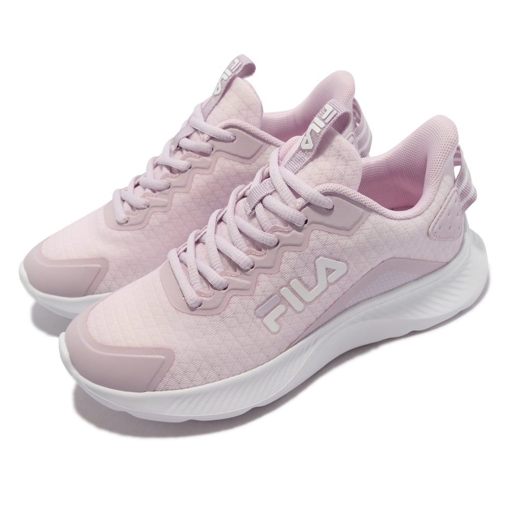 Fila 休閒鞋 Triangle Max 女鞋 斐樂 基本款 運動風 穿搭推薦 粉 白 5J917V911