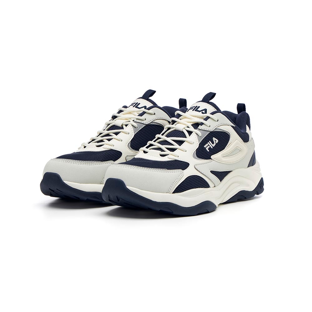 FILA RAY BUMPER 中性運動鞋-白/丈青 4-C624X-896