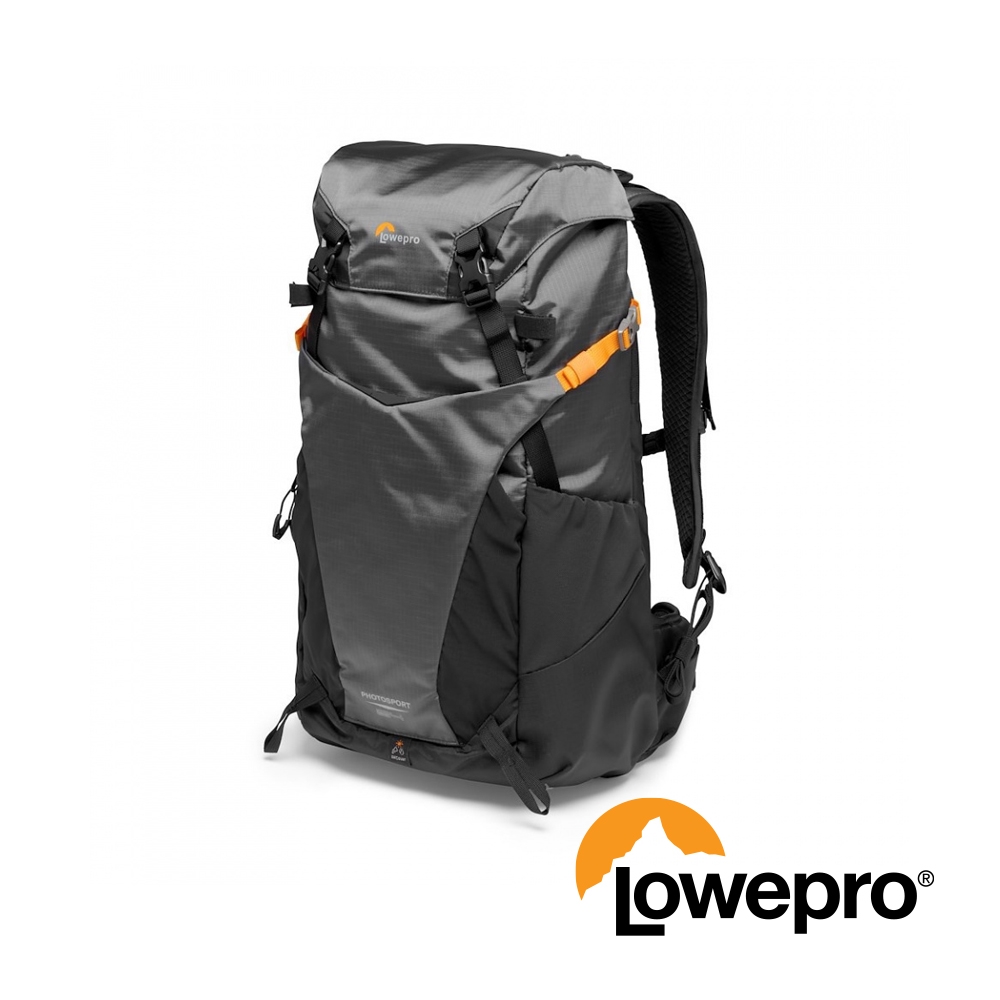 Lowepro 羅普 PhotoSport BP 24L AW III 運動攝影家三代 攝影後背包(灰)-正成公司貨