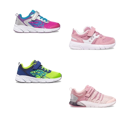 【SAUCONY 索康尼】童鞋 一起運動 運動鞋 特價（SCSK165062 SCSK265061 SCSK165065）