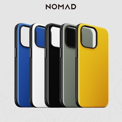 美國NOMAD 運動彩酷保護殼-iPhone 15 Pro (6.1 )