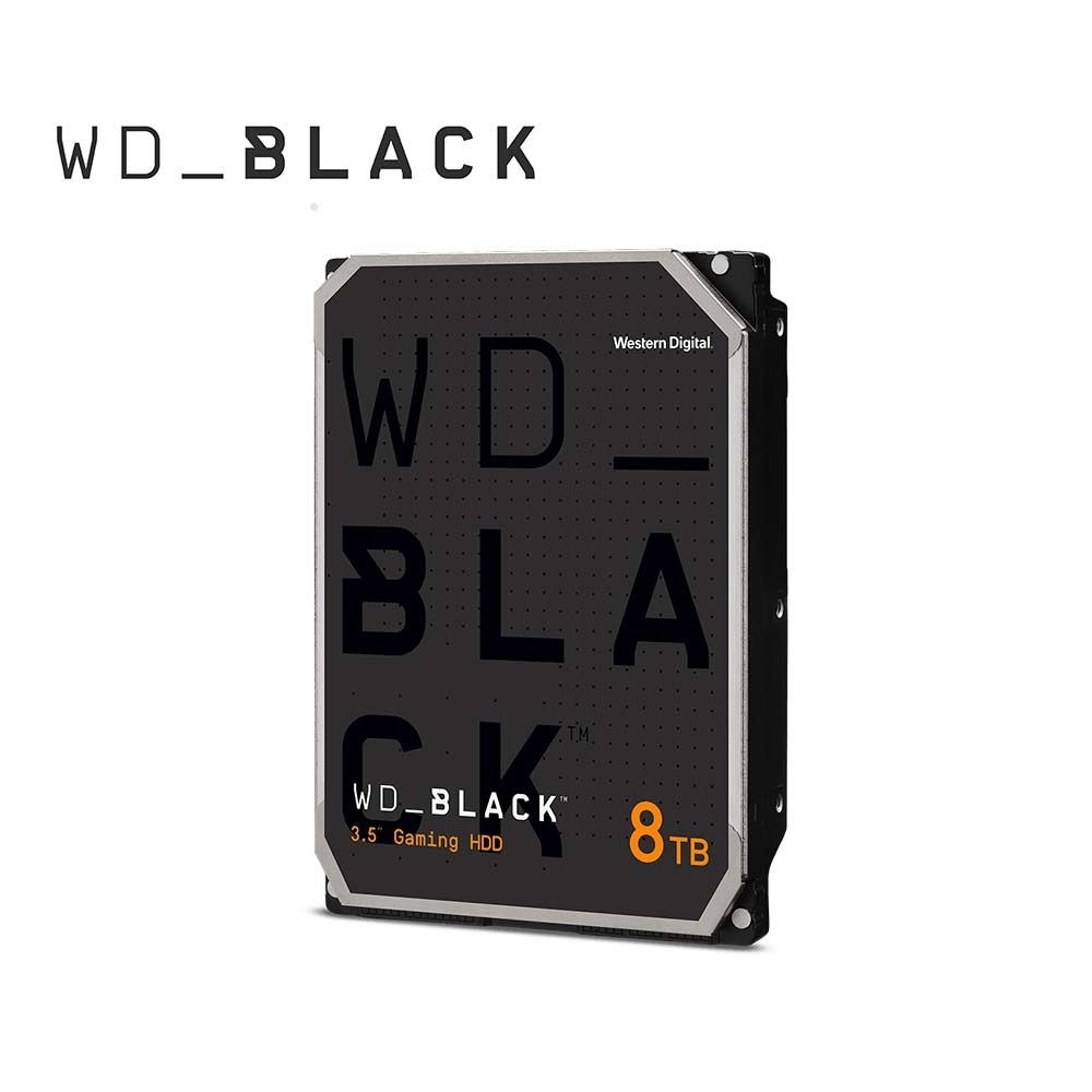 WD8001FZBX 黑標 8TB 3.5吋電競硬碟