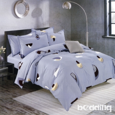 BEDDING-活性印染3.5尺單人薄床包涼被組-春季幻想