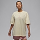 NIKE 上衣 女款 短袖上衣 運動 AJ 喬丹 AS W J AIR GIRL TEE OS GCEL 棷奶白 HJ3963-113 product thumbnail 1