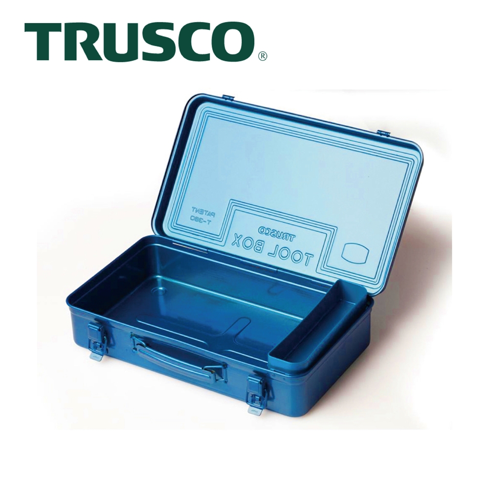 Trusco】後備型工具箱-側提把-鐵藍(T-360) | 修繕工具| Yahoo奇摩購物中心