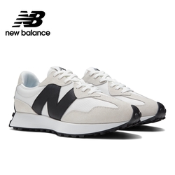 New Balance 復古鞋_中性_灰白黑