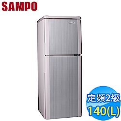 SAMPO聲寶 140L 2級定頻2門電冰箱 SR-A14Q(R8) 粉彩紅