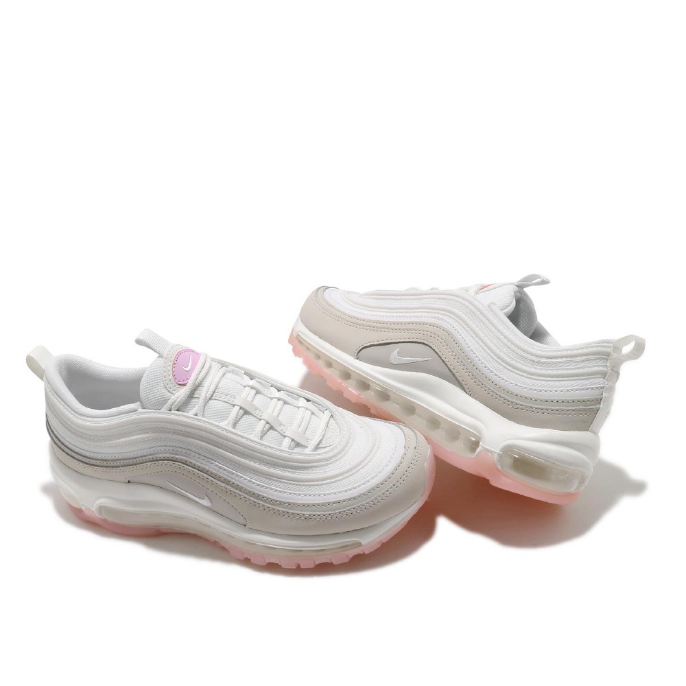 Nike 休閒鞋Air Max 97 運動女鞋經典款氣墊舒適避震穿搭白米白